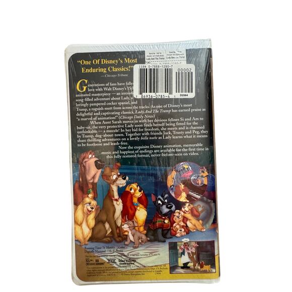 Disney Masterpiece VHS Lot Sealed 90s Pinocchio Sleeping Beauty Oliver & Company - Picture 5 of 9